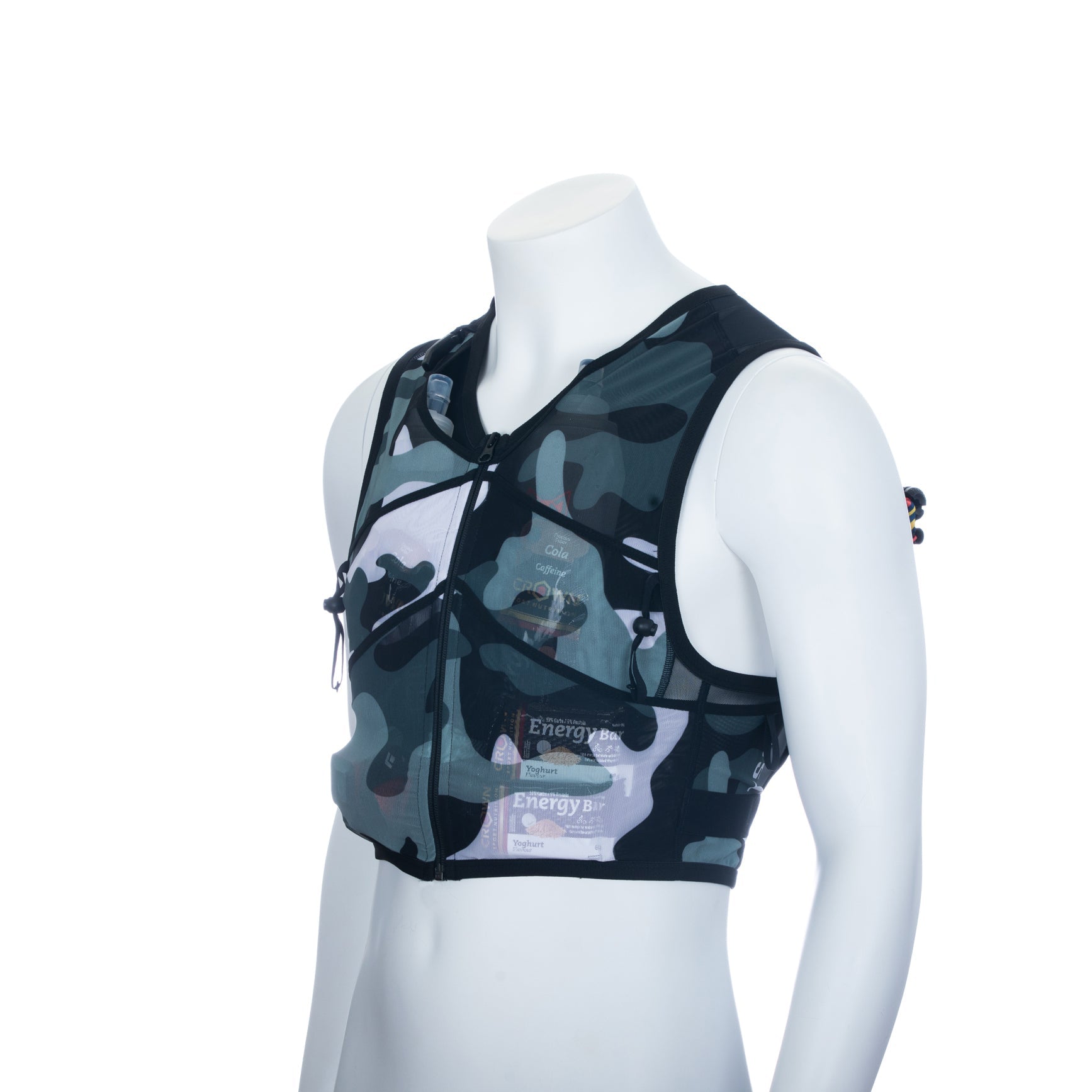 Trail running backpack - Camo Grey