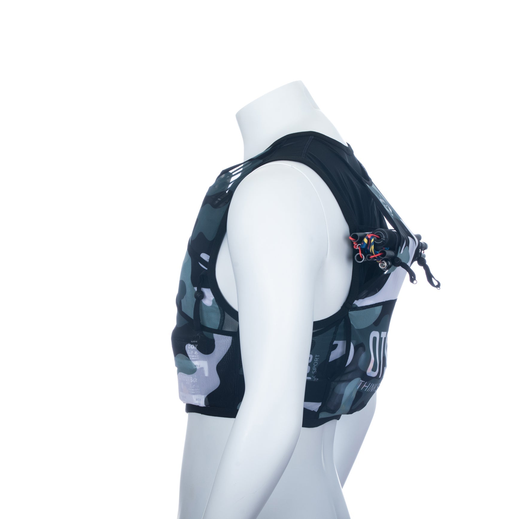 Trail running backpack - Camo Grey