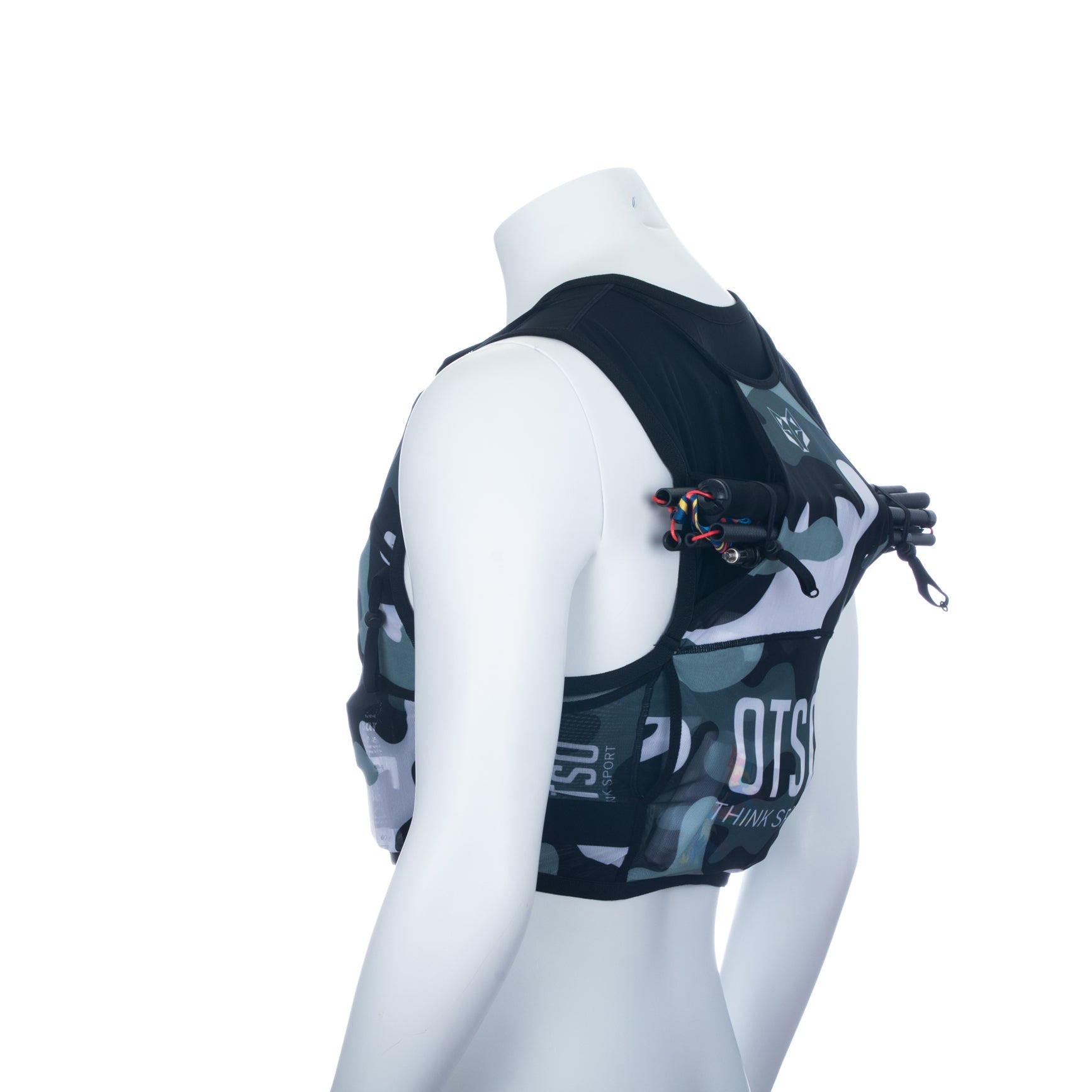 Trail running backpack - Camo Grey