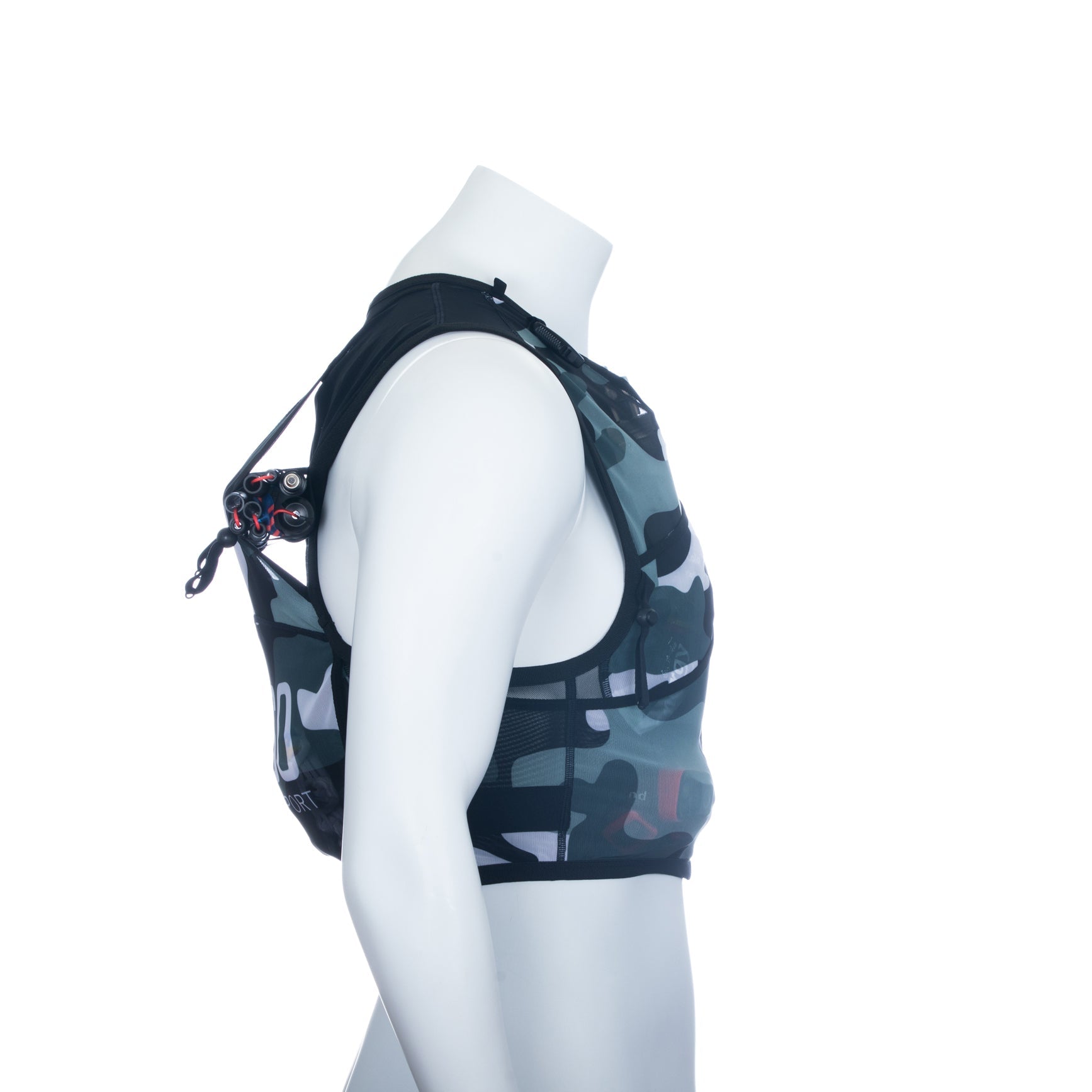 Trail running backpack - Camo Grey