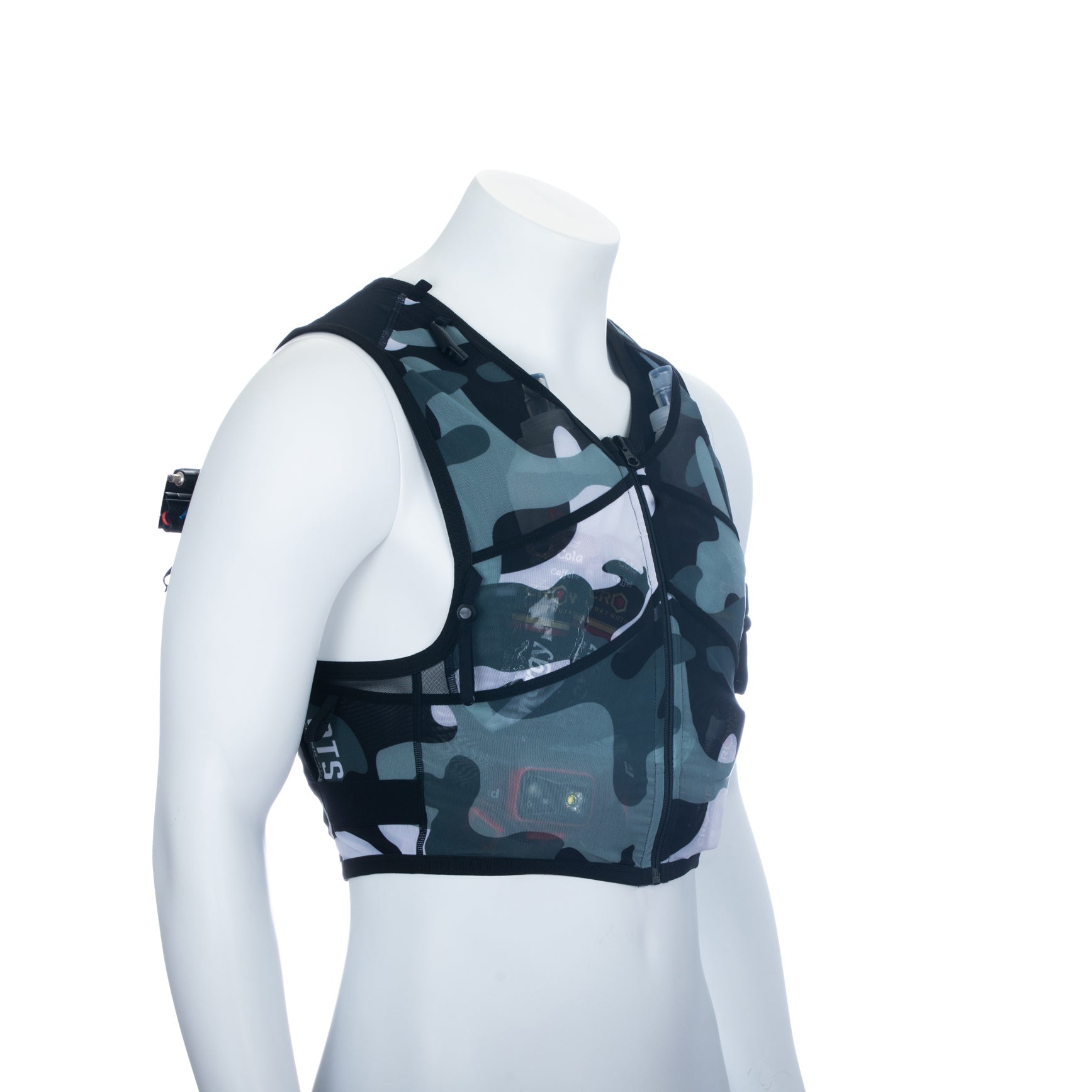 Trail running backpack - Camo Grey