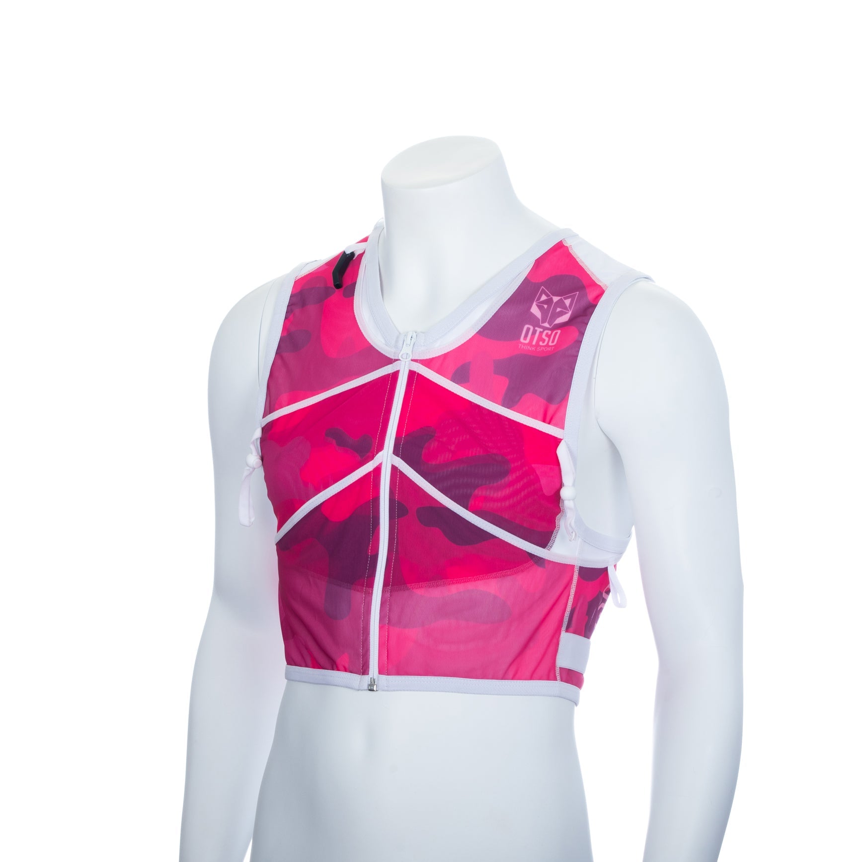 Trail running backpack - Camo Pink