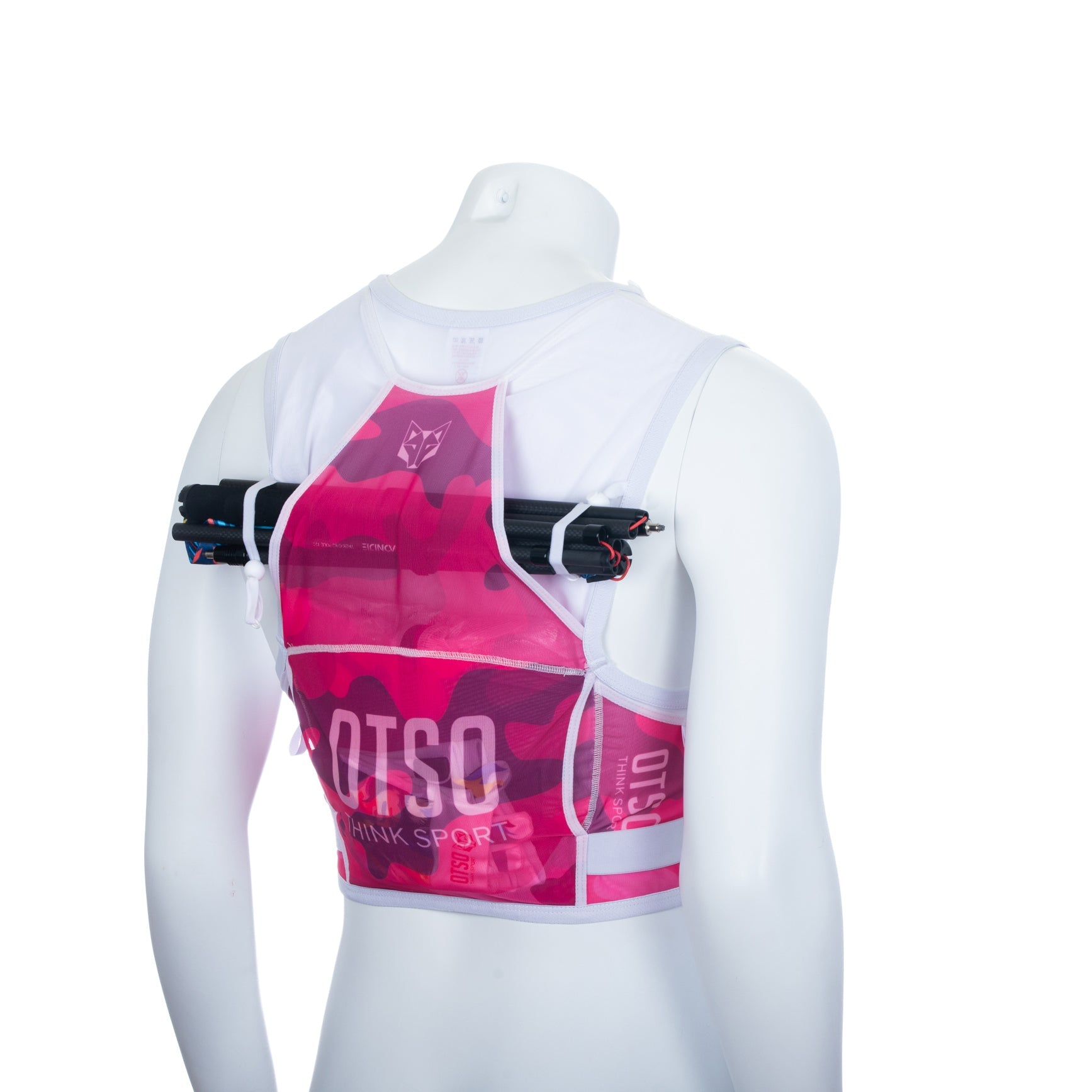 Trail running backpack - Camo Pink