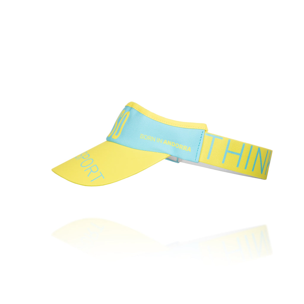 Visera - Light Blue & Fluo Yellow