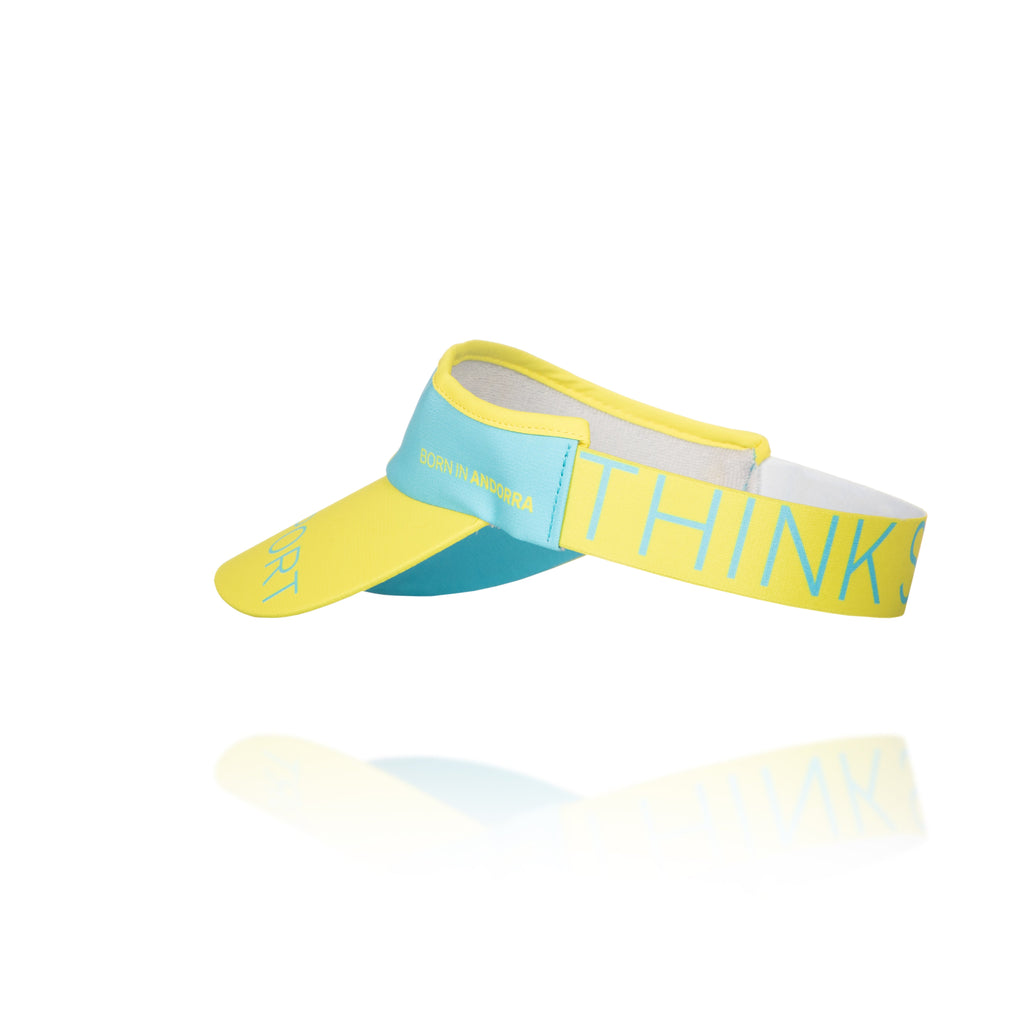 Visera - Light Blue & Fluo Yellow