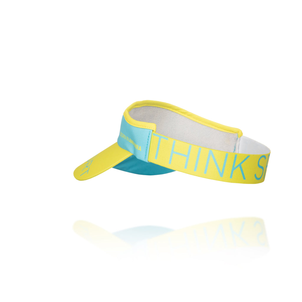Visera - Light Blue & Fluo Yellow