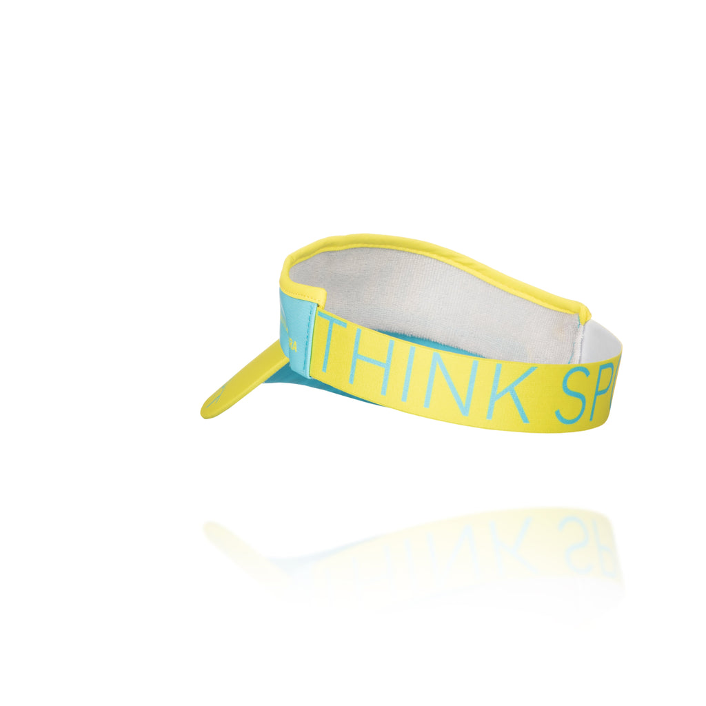 Visera - Light Blue & Fluo Yellow
