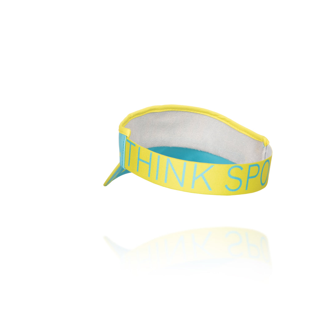 Visera - Light Blue & Fluo Yellow