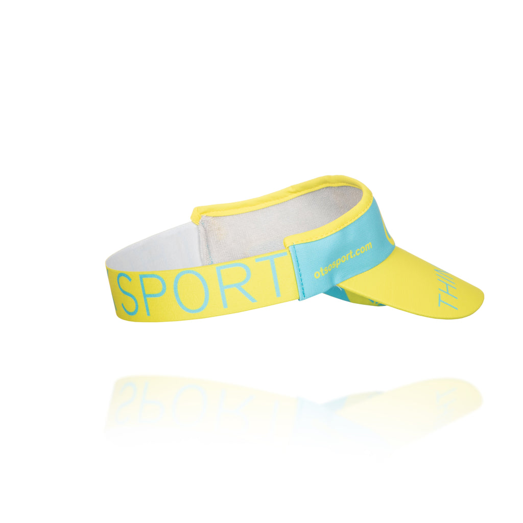 Visera - Light Blue & Fluo Yellow