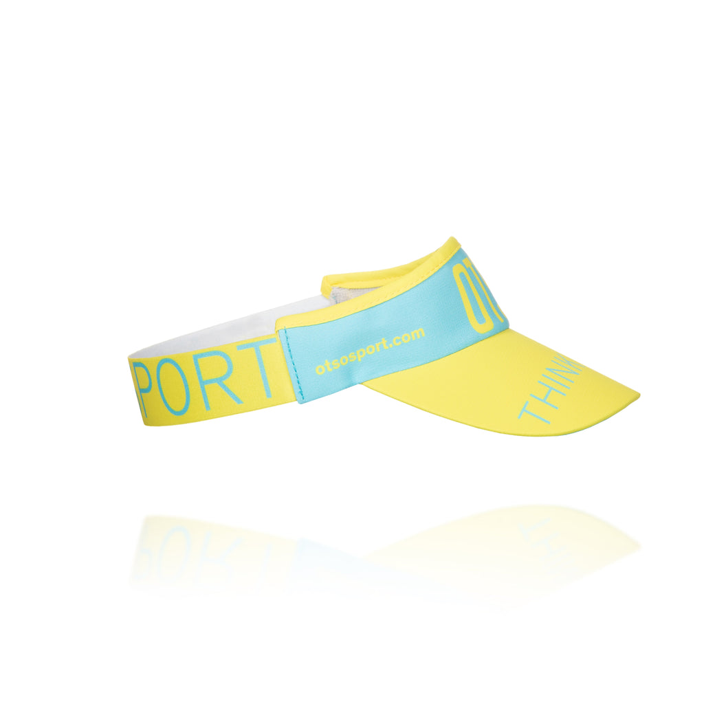 Visera - Light Blue & Fluo Yellow