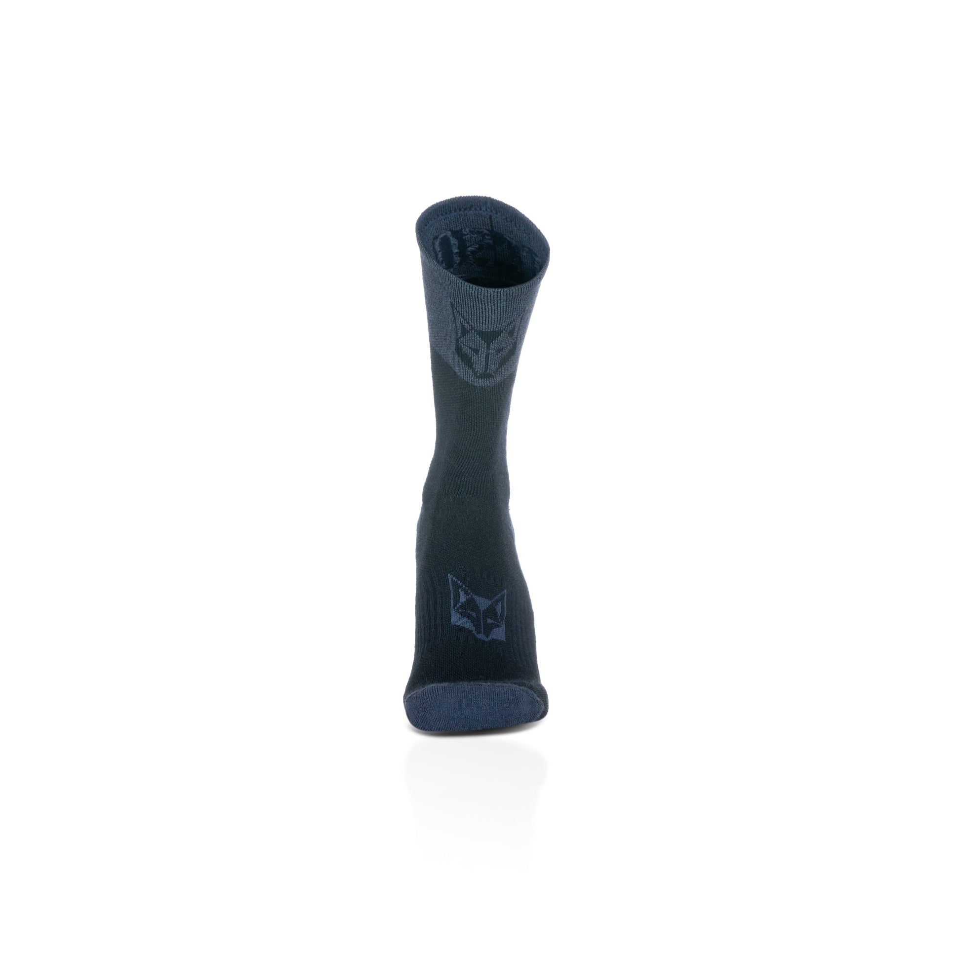 Calcetines de Lana Merina High Cut - Blue Storm