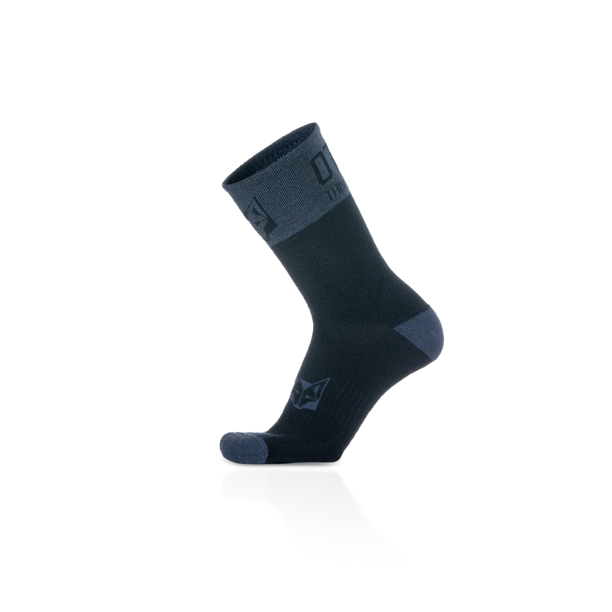 Calcetines de Lana Merina High Cut - Blue Storm