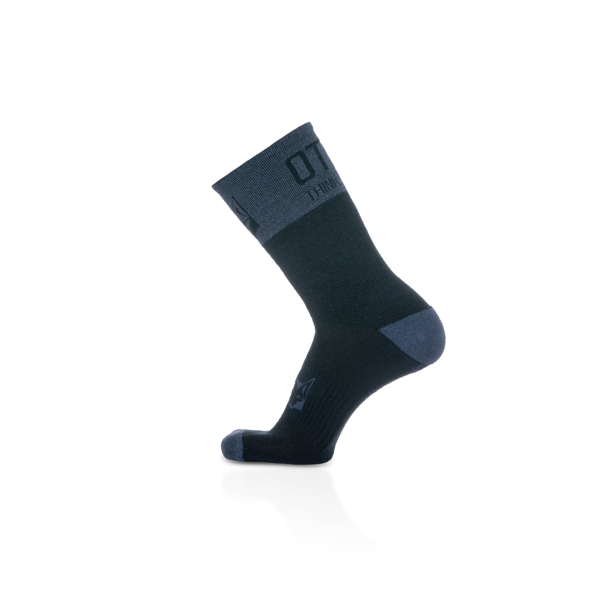 Calcetines de Lana Merina High Cut - Blue Storm