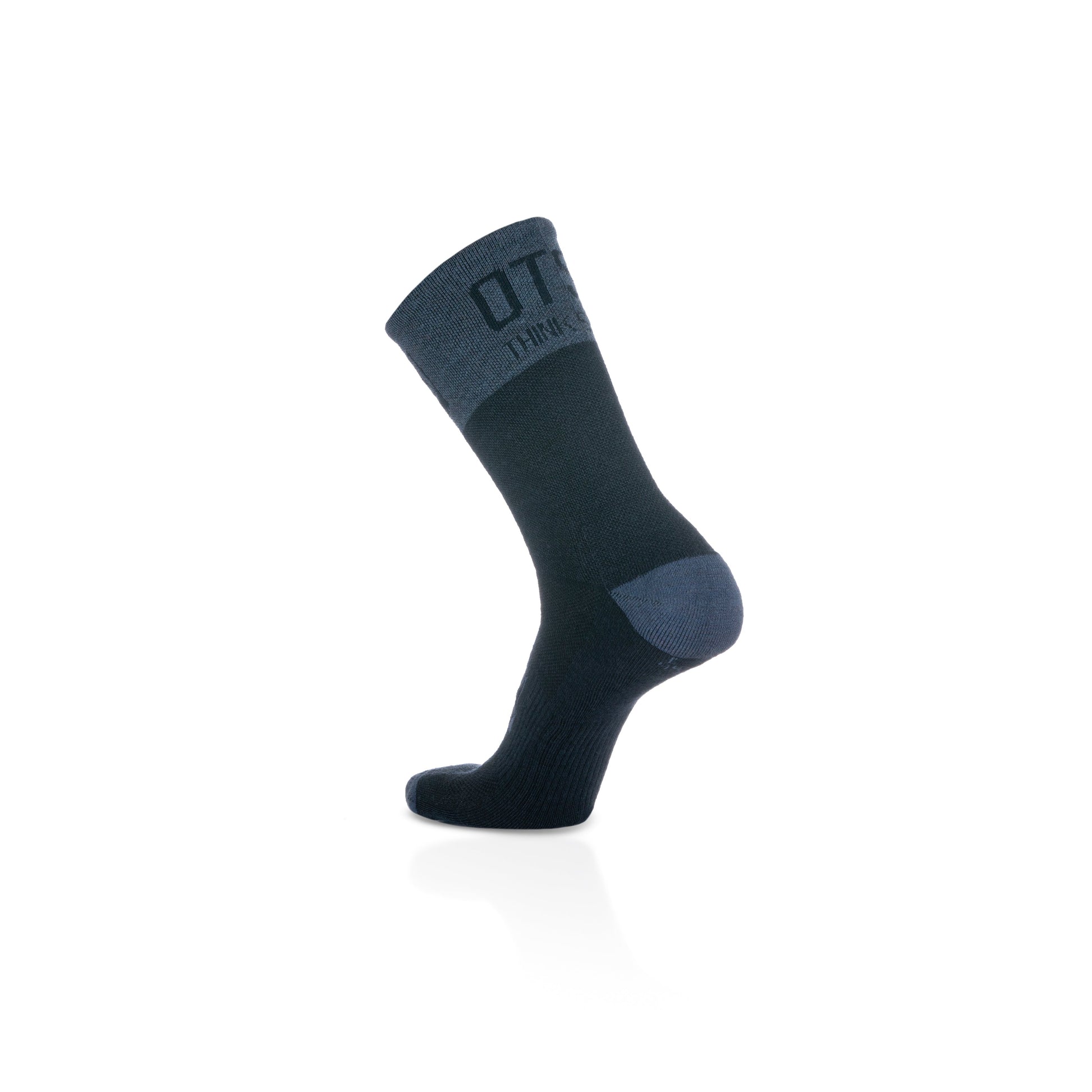 Calcetines de Lana Merina High Cut - Blue Storm