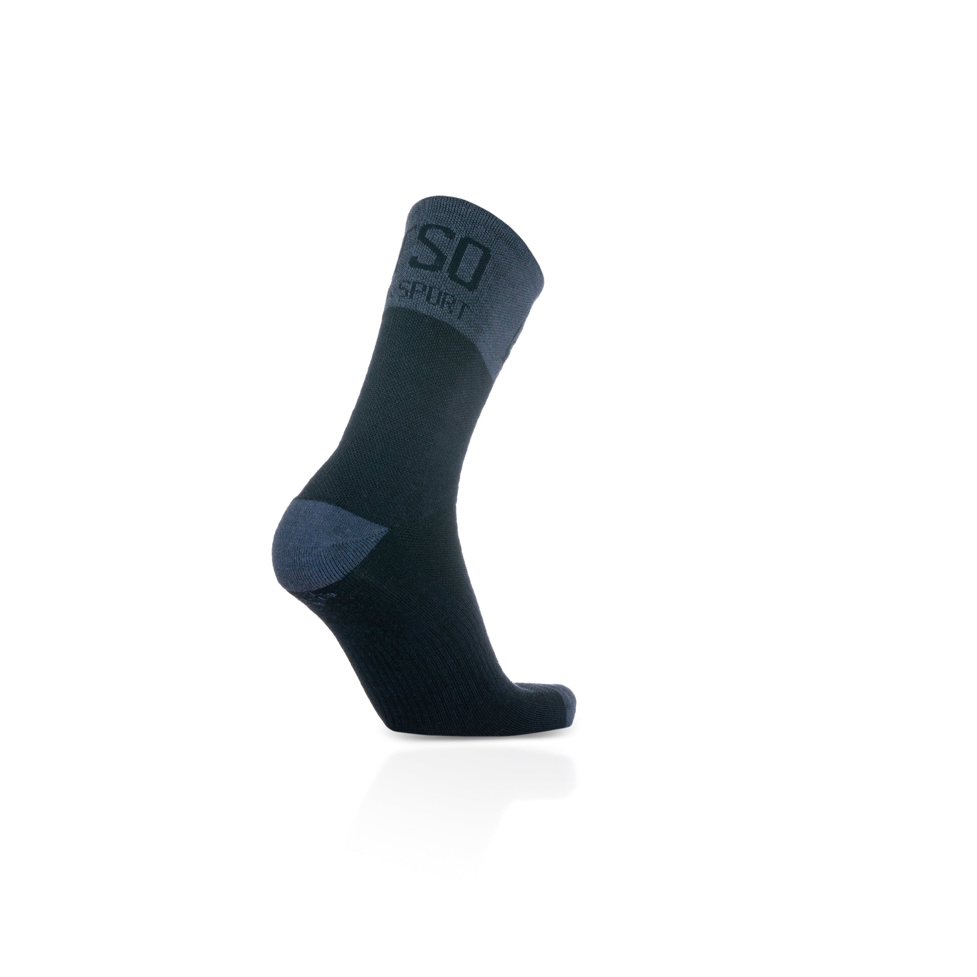 Calcetines de Lana Merina High Cut - Blue Storm