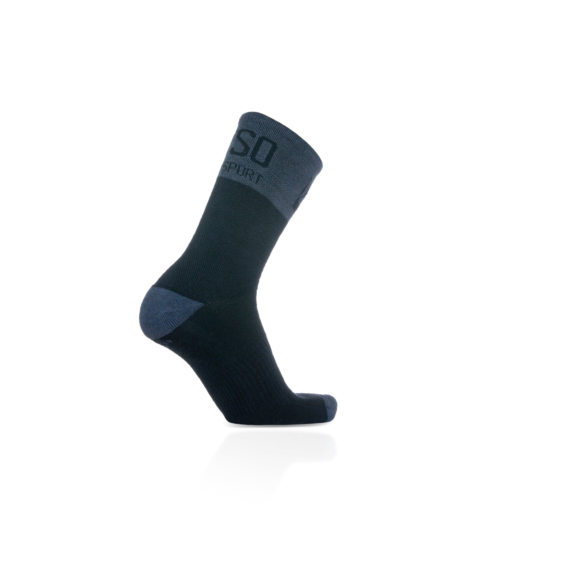 Calcetines de Lana Merina High Cut - Blue Storm