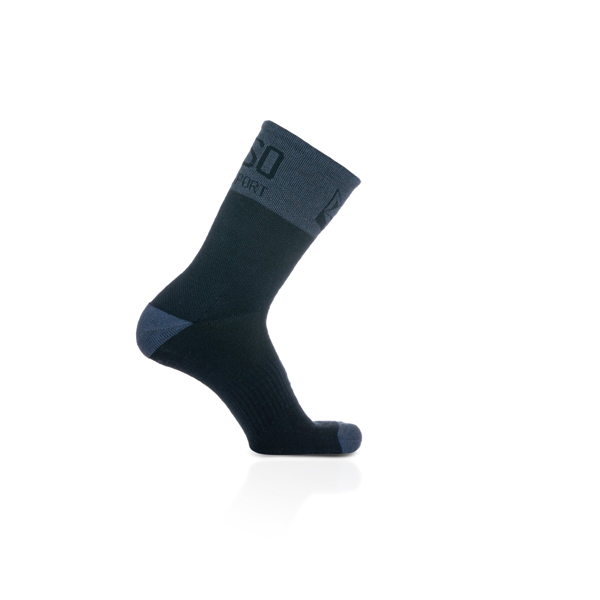 Calcetines de Lana Merina High Cut - Blue Storm