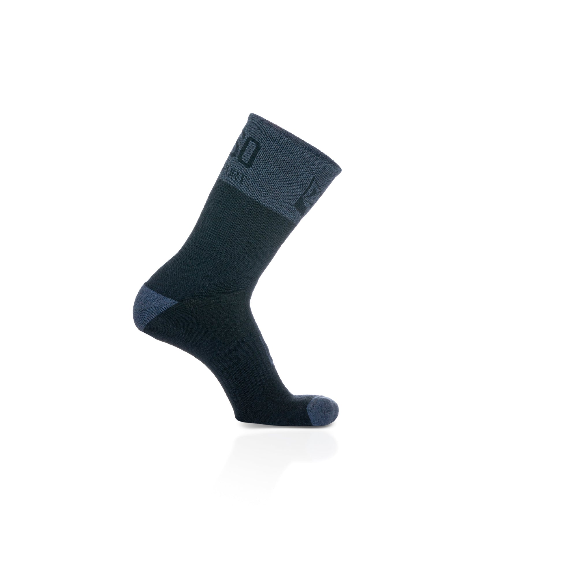 Calcetines de Lana Merina High Cut - Blue Storm