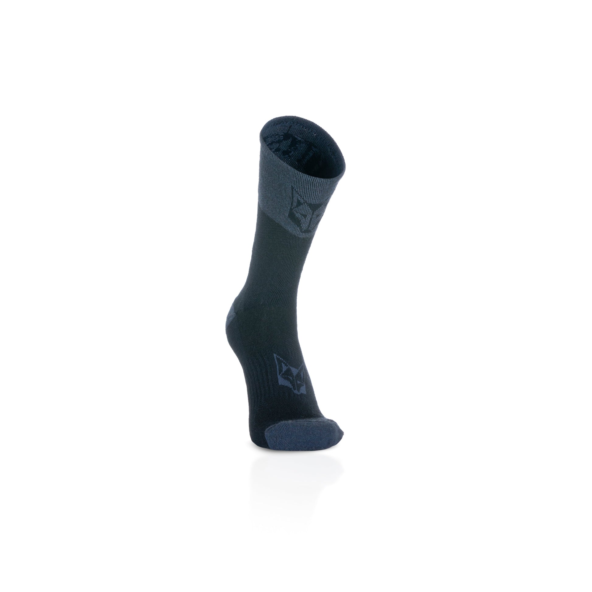 Calcetines de Lana Merina High Cut - Blue Storm