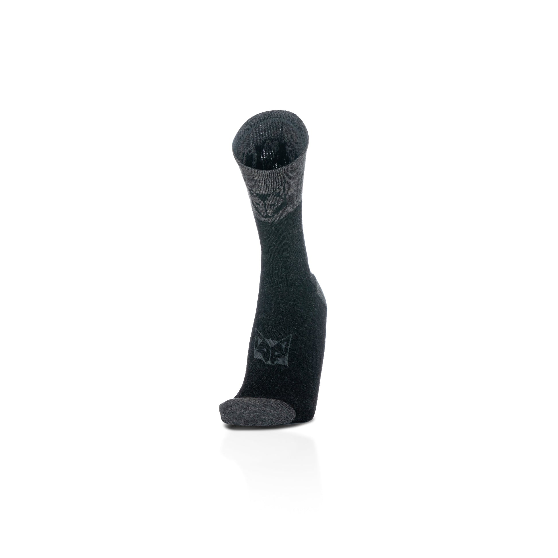 Calcetines de Lana Merina High Cut - Gray Rock