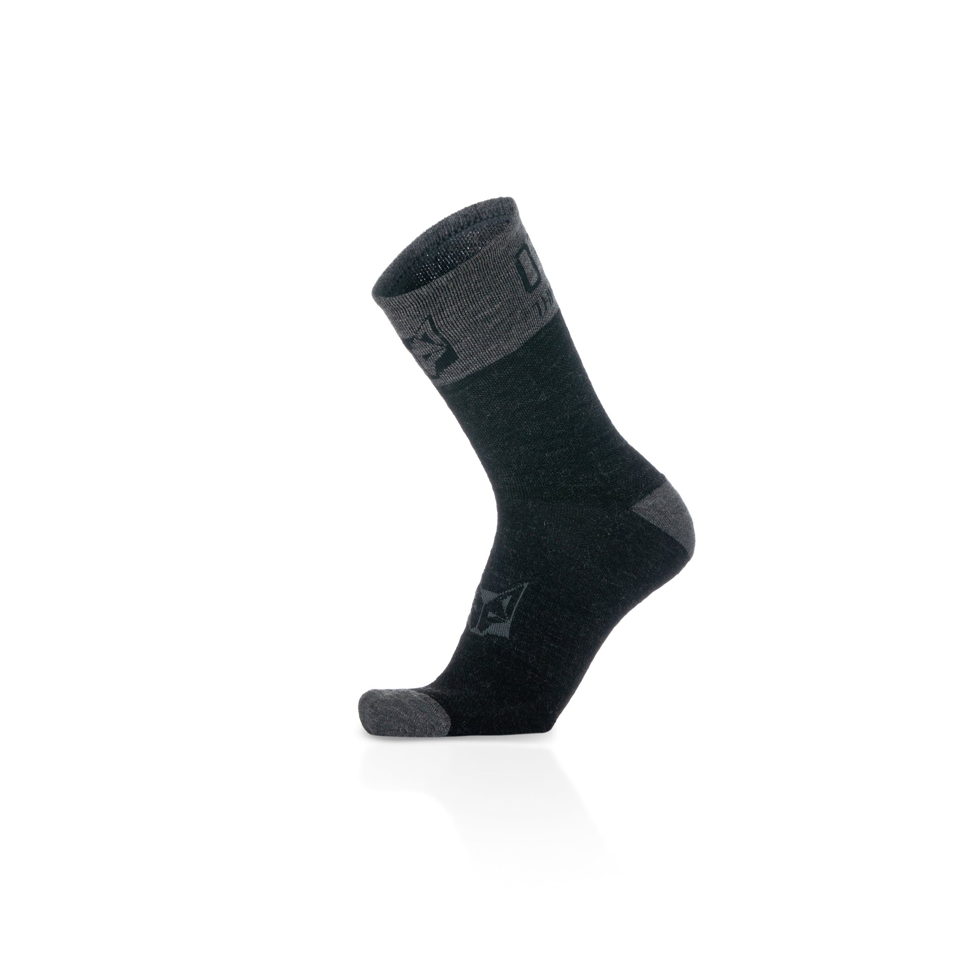 Calcetines de Lana Merina High Cut - Gray Rock