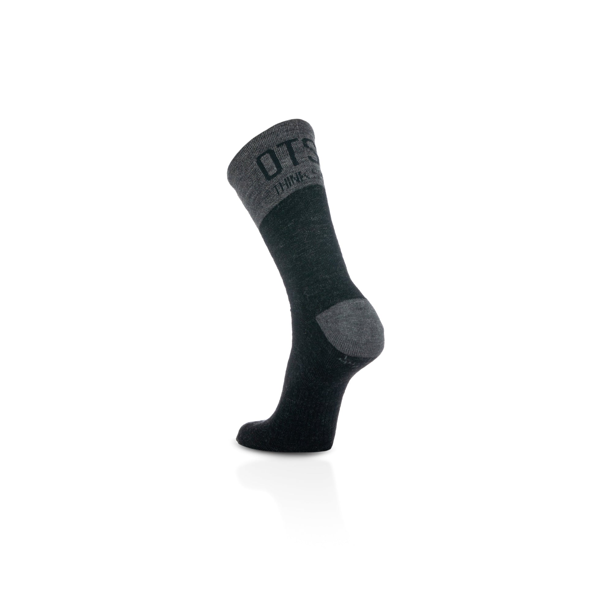 Calcetines de Lana Merina High Cut - Gray Rock