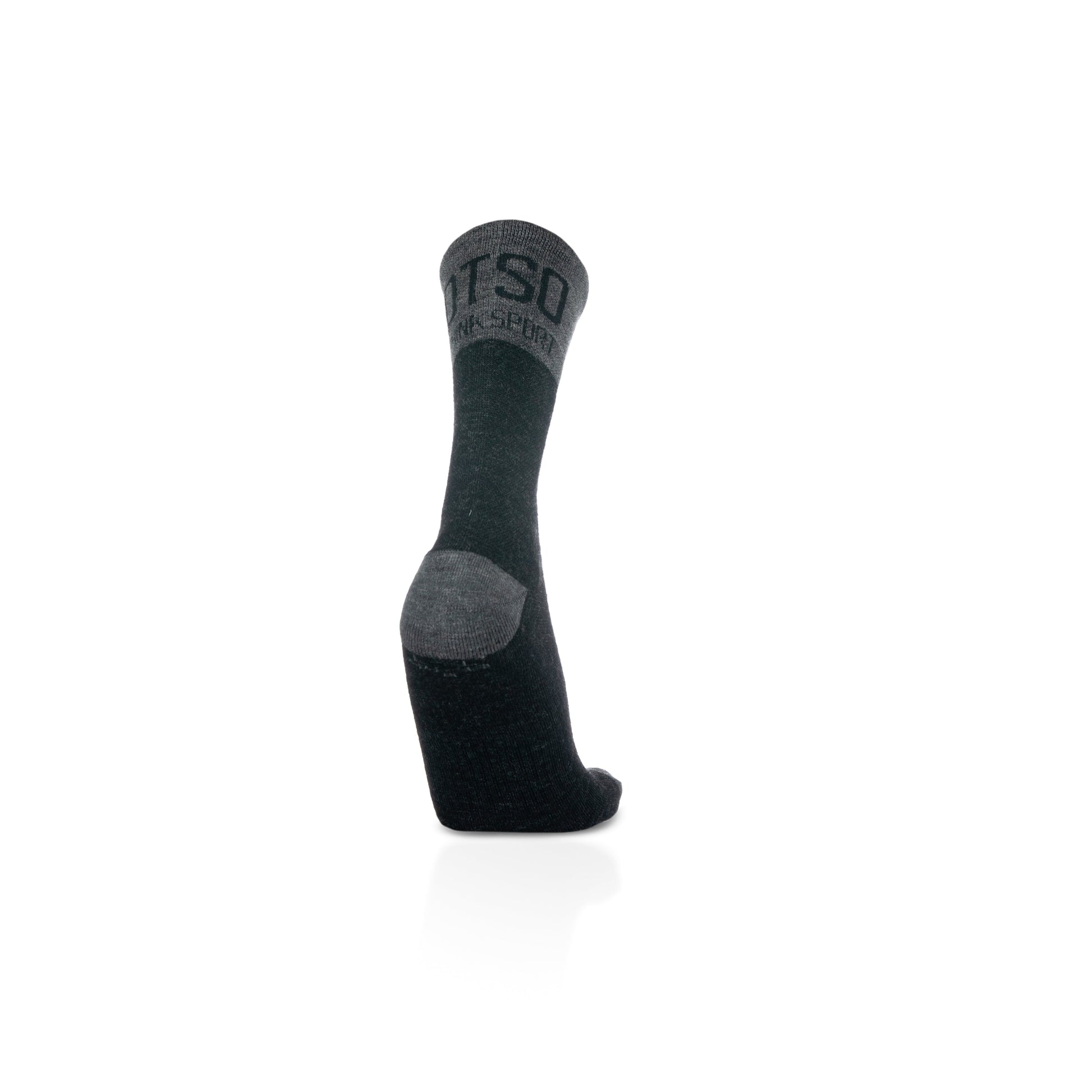 Calcetines de Lana Merina High Cut - Gray Rock