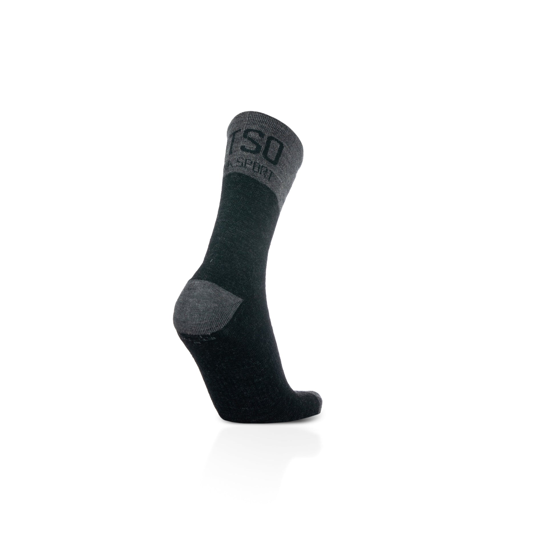 Calcetines de Lana Merina High Cut - Gray Rock