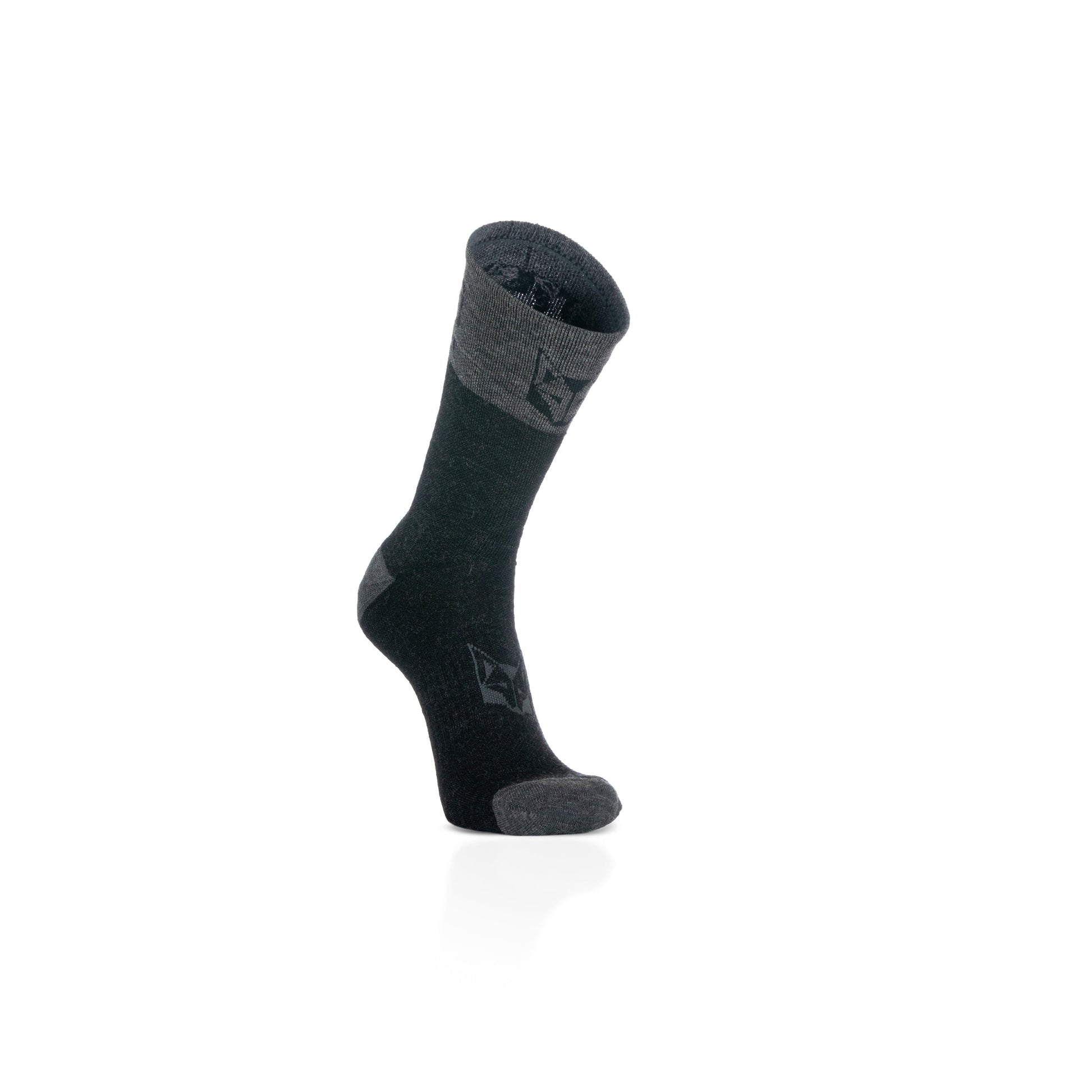 Calcetines de Lana Merina High Cut - Gray Rock