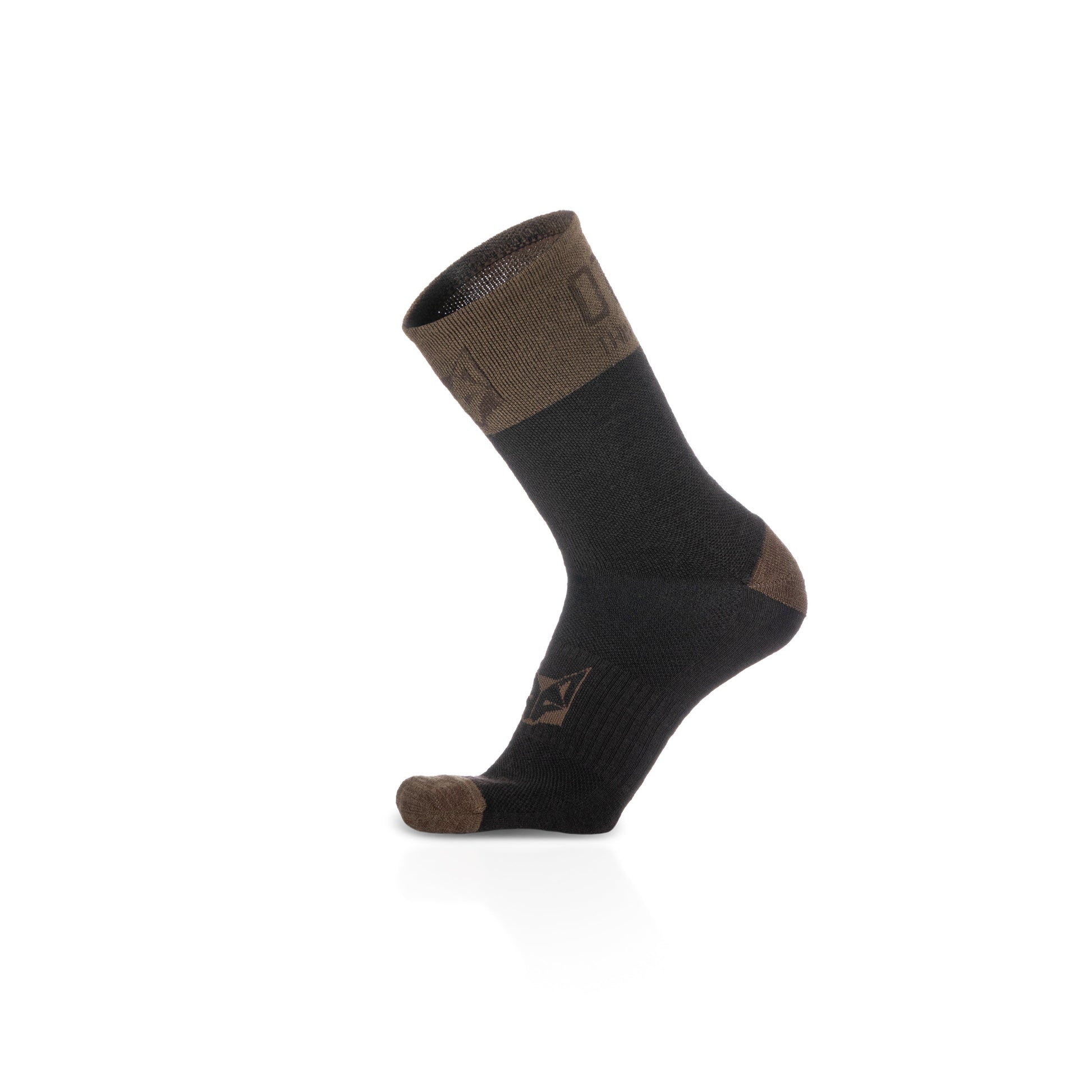 Calcetines de Lana Merina High Cut - Brown Trunk