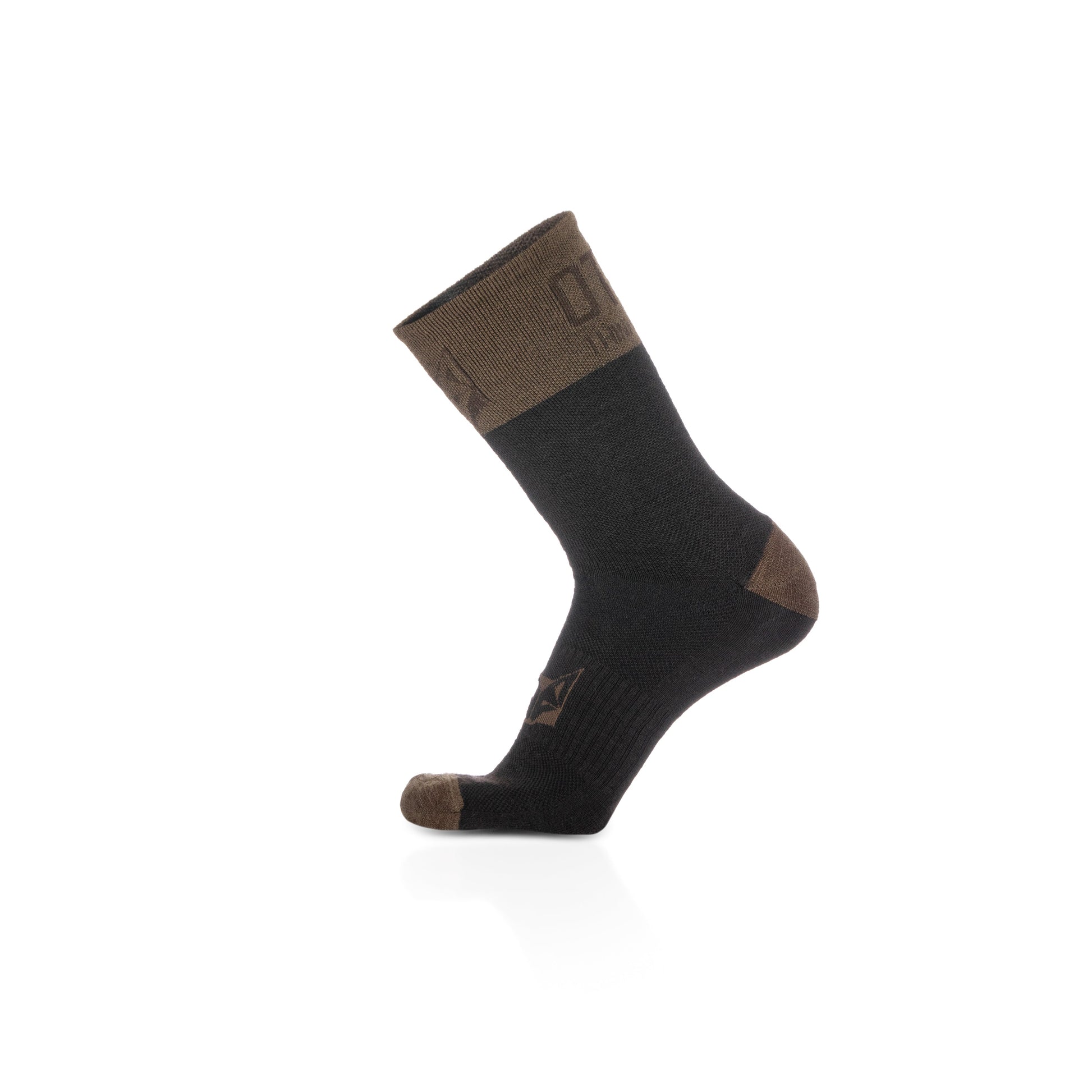 Calcetines de Lana Merina High Cut - Brown Trunk