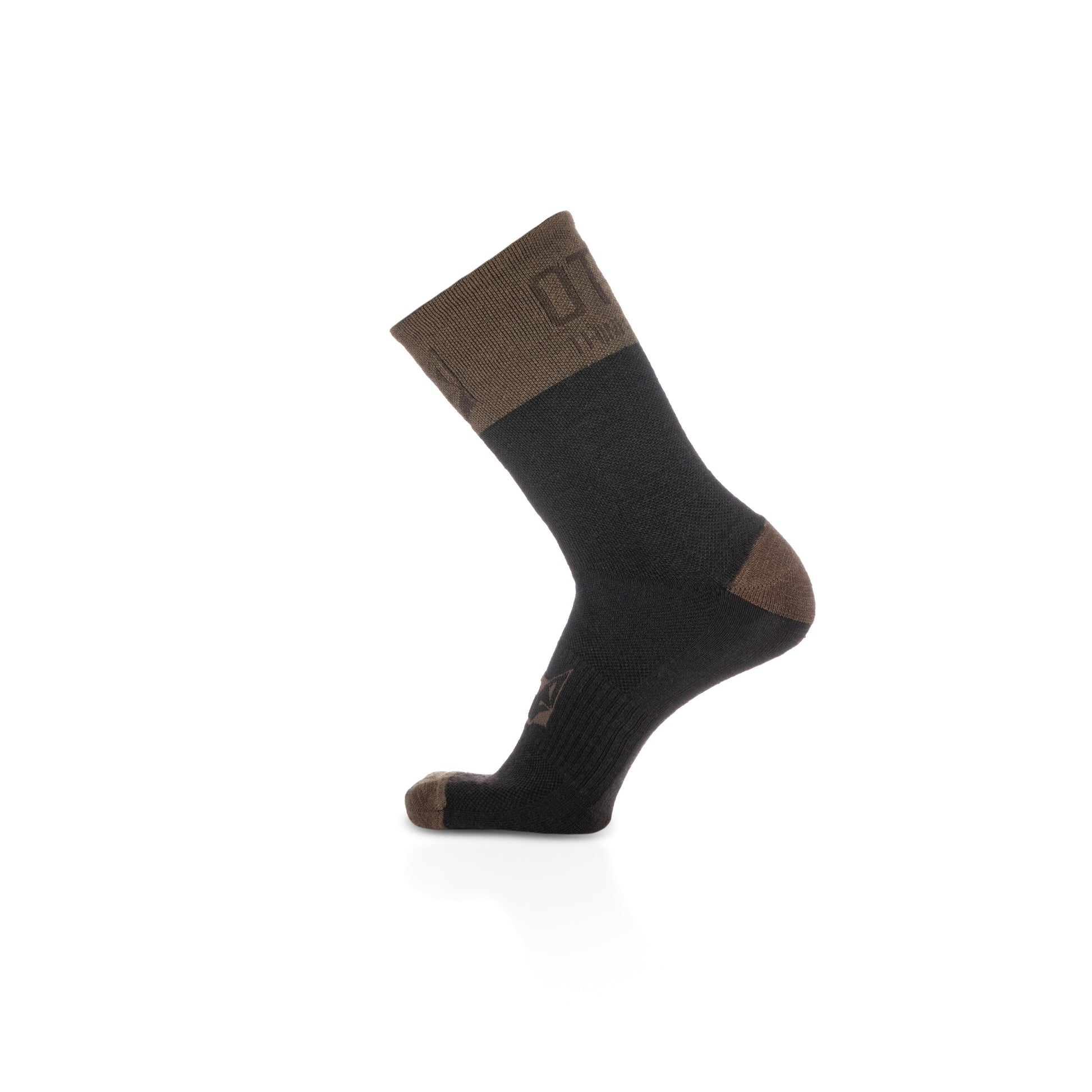 Calcetines de Lana Merina High Cut - Brown Trunk