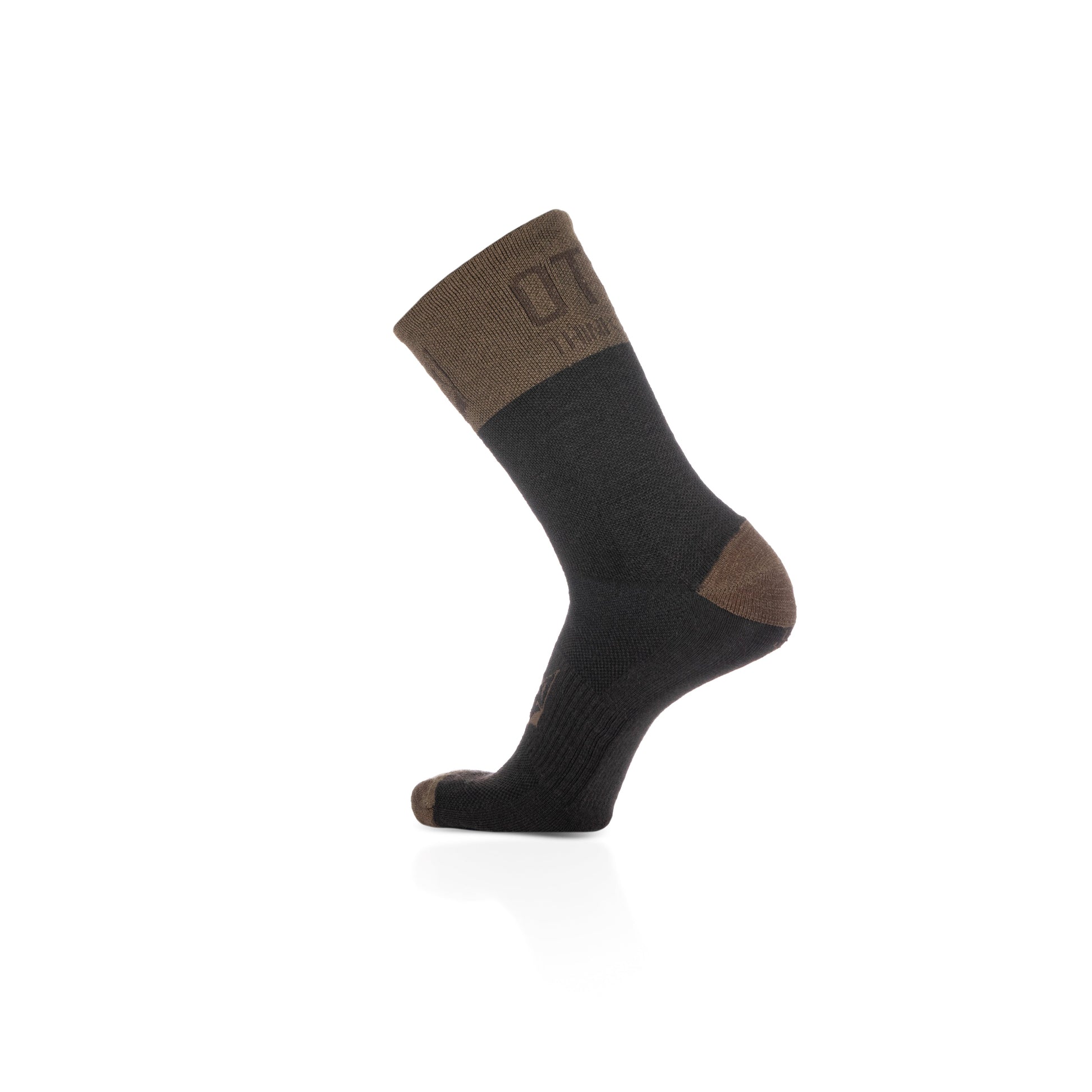 Calcetines de Lana Merina High Cut - Brown Trunk