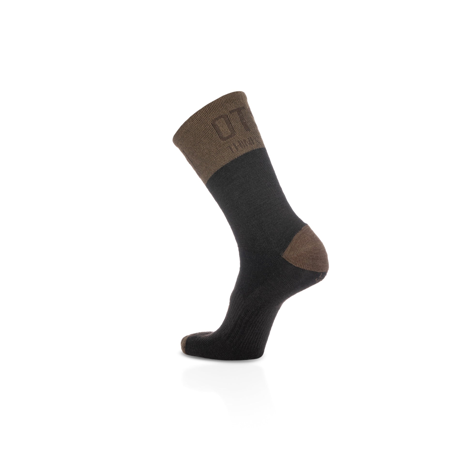 Calcetines de Lana Merina High Cut - Brown Trunk