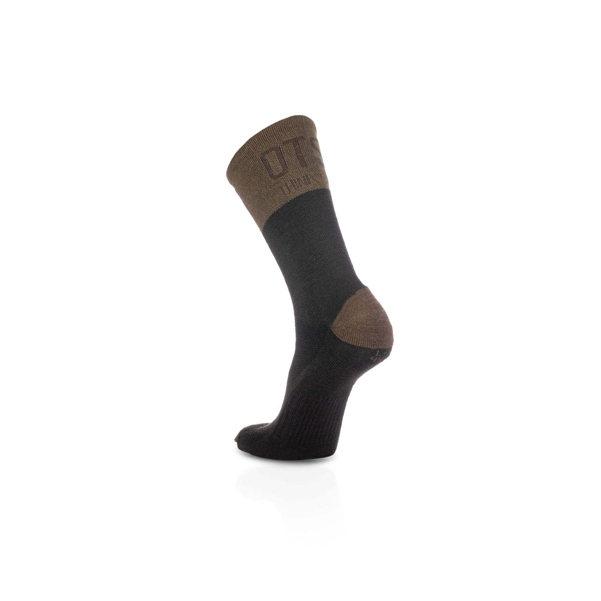 Calcetines de Lana Merina High Cut - Brown Trunk