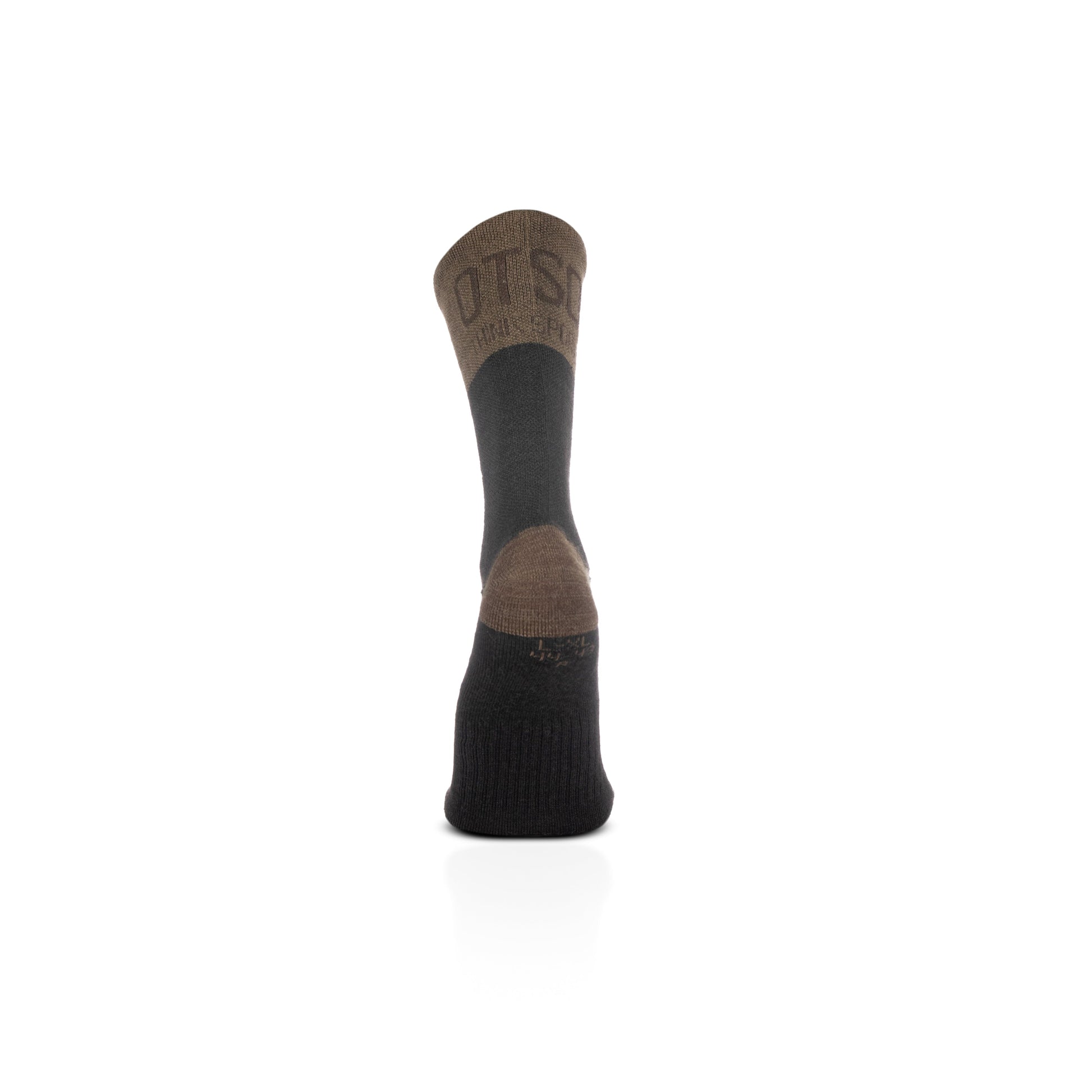 Calcetines de Lana Merina High Cut - Brown Trunk