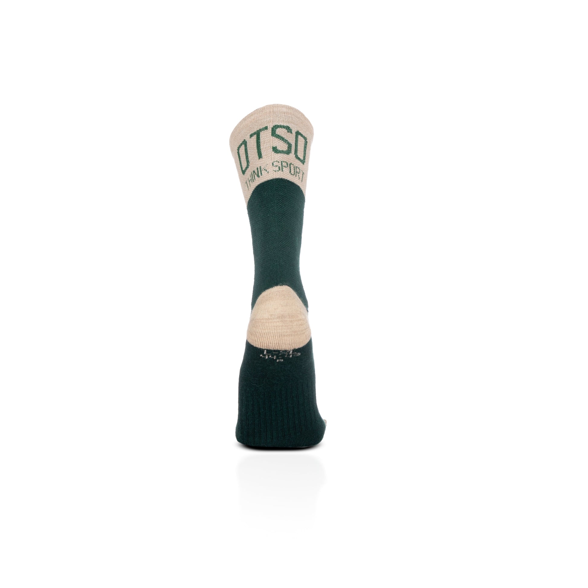 Calcetines de Lana Merina High Cut - Green Leaf