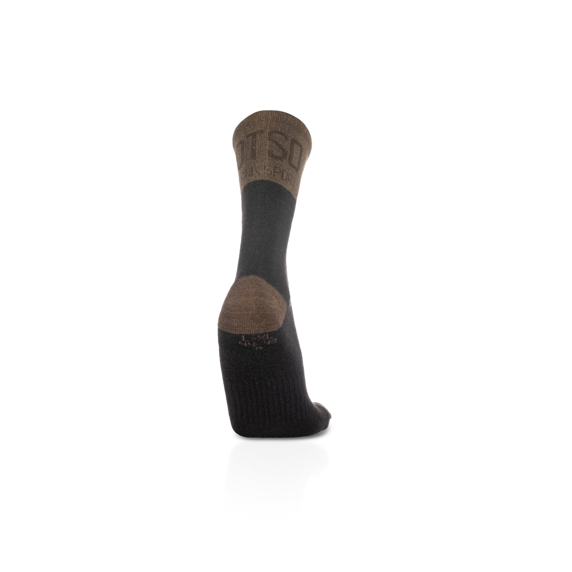 Calcetines de Lana Merina High Cut - Brown Trunk