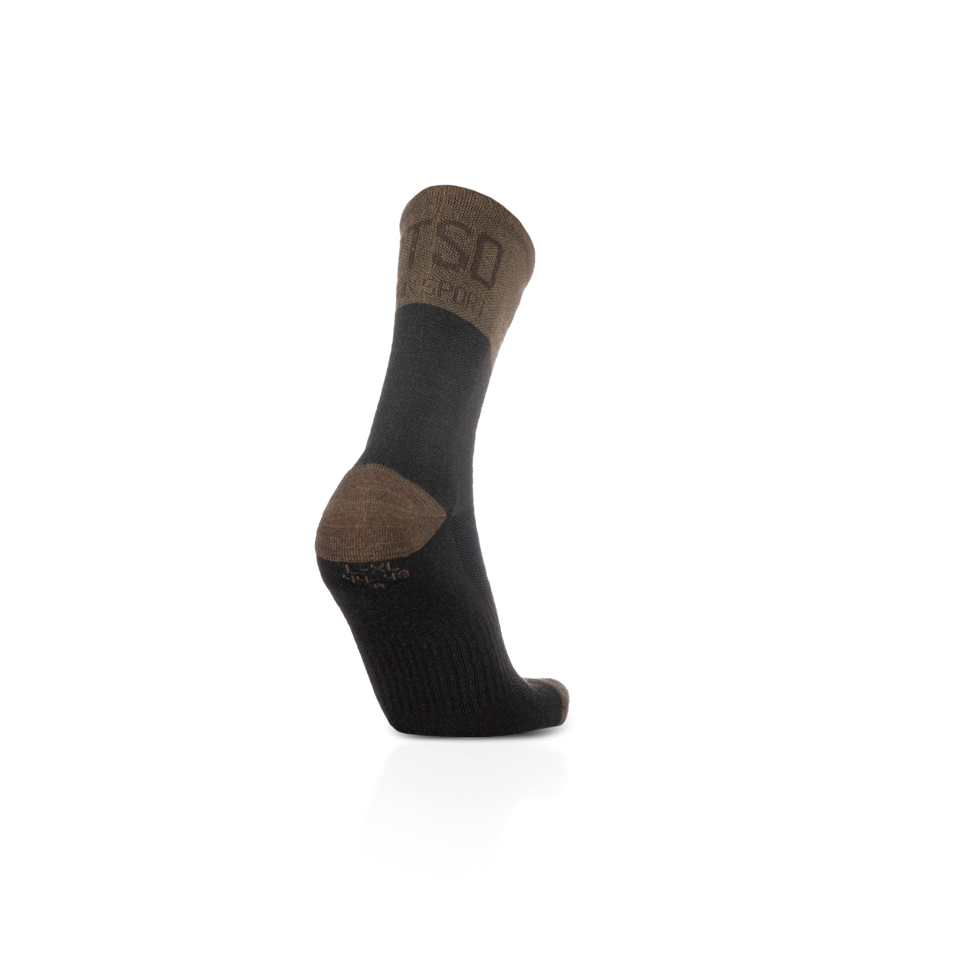 Calcetines de Lana Merina High Cut - Brown Trunk