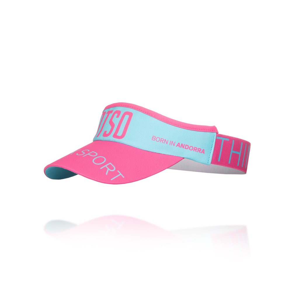 Visera - Light Blue & Fluo Pink
