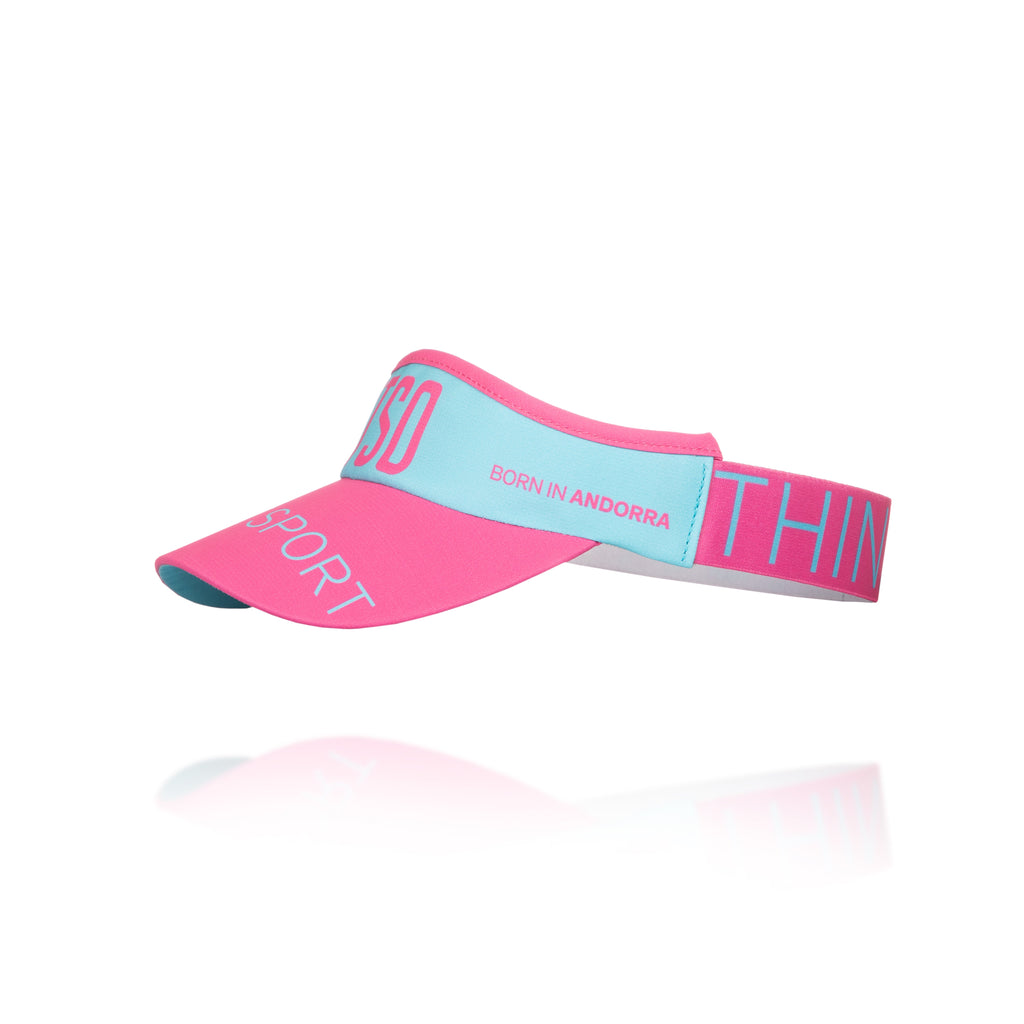 Visera - Light Blue & Fluo Pink