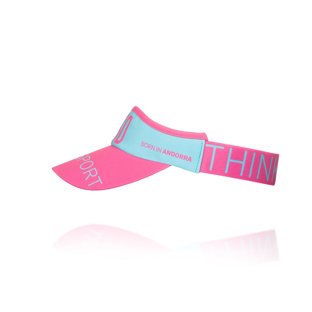 Visera - Light Blue & Fluo Pink