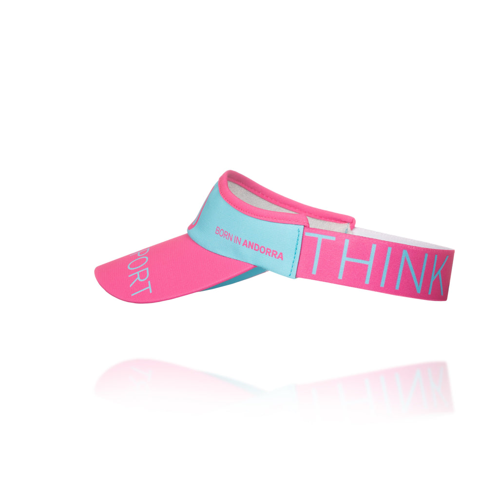 Visera - Light Blue & Fluo Pink