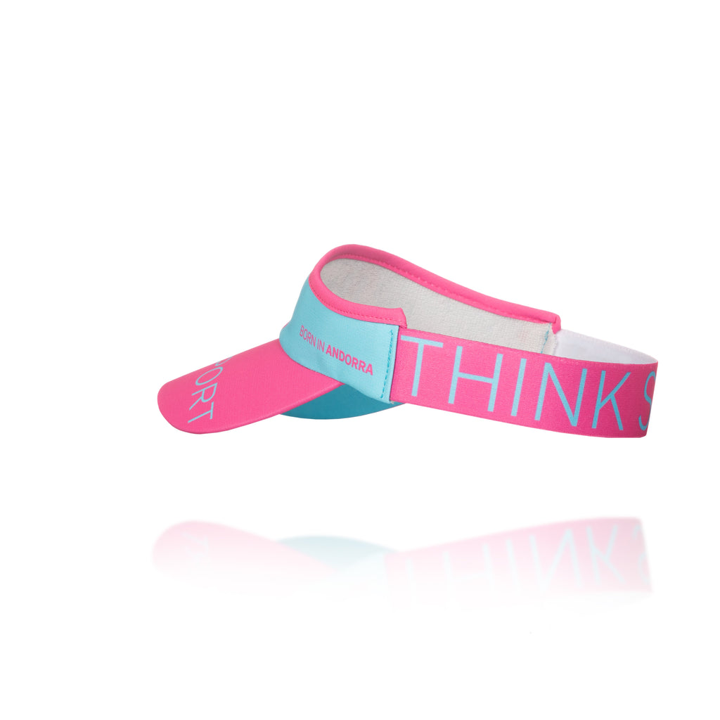 Visera - Light Blue & Fluo Pink
