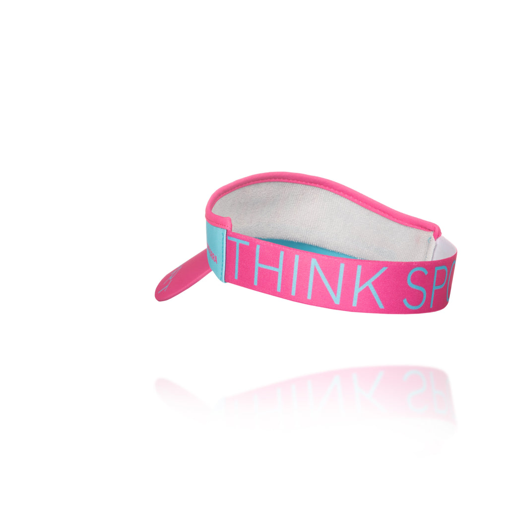 Visera - Light Blue & Fluo Pink