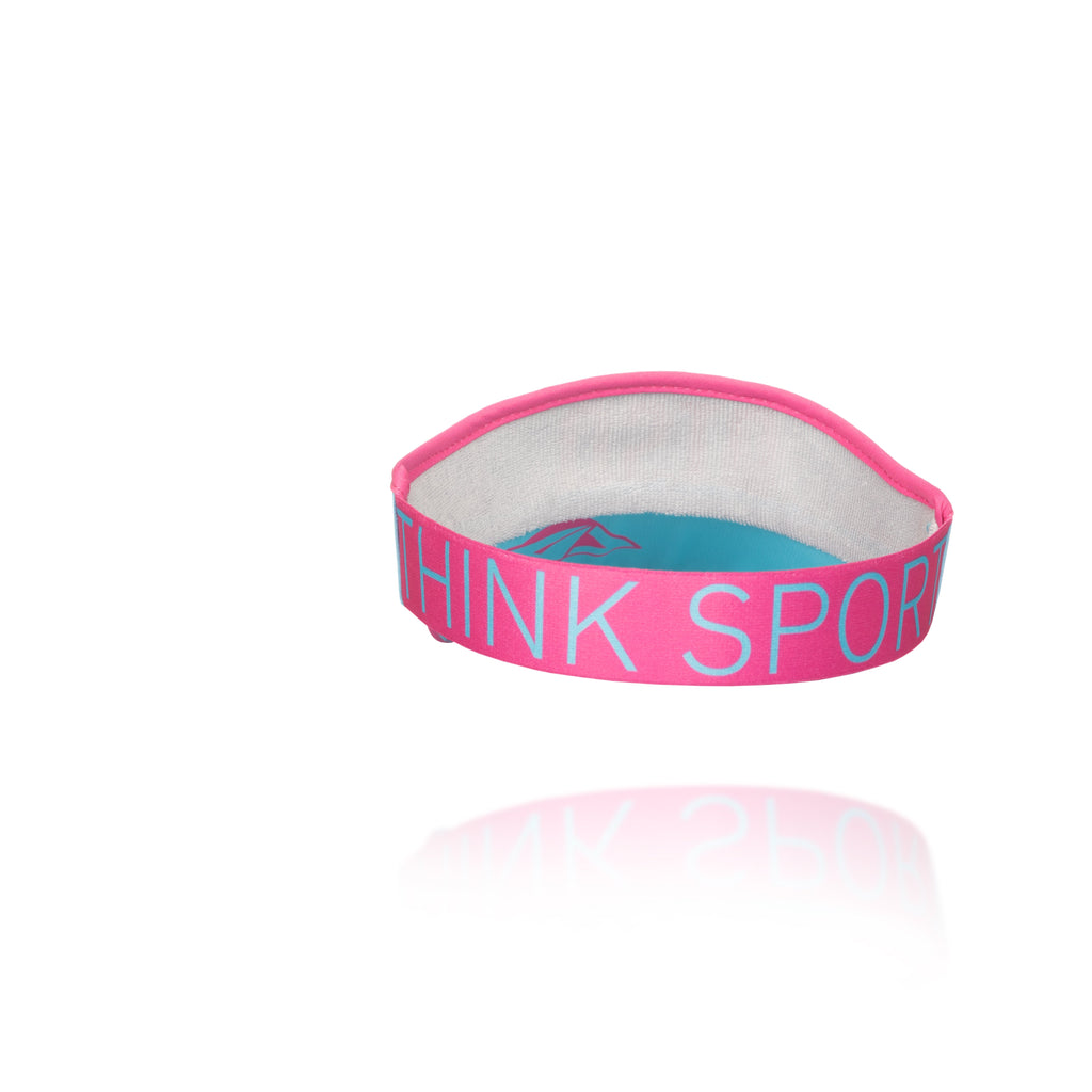 Visera - Light Blue & Fluo Pink