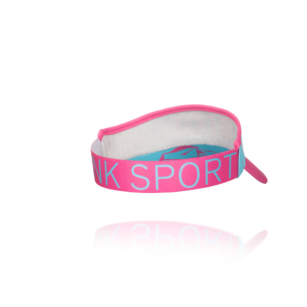 Visera - Light Blue & Fluo Pink