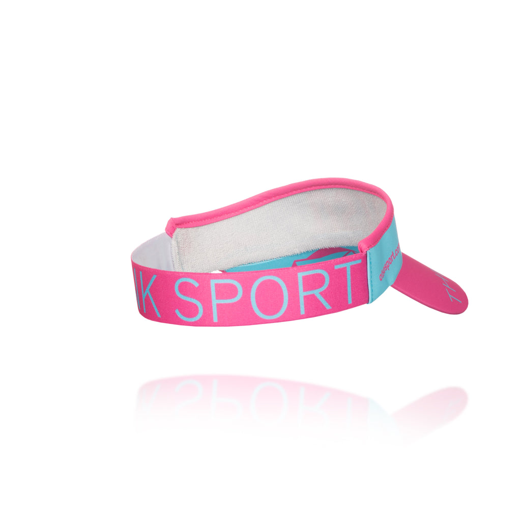 Visera - Light Blue & Fluo Pink