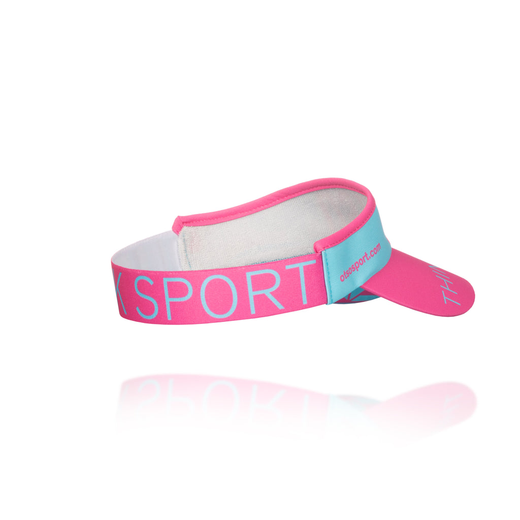 Visera - Light Blue & Fluo Pink