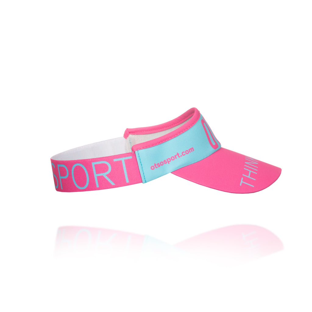 Visera - Light Blue & Fluo Pink